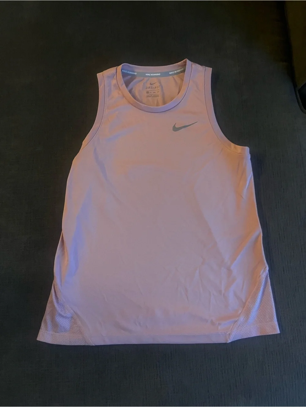 Nike women’s pink Dri-FIT Athletic Tank Top